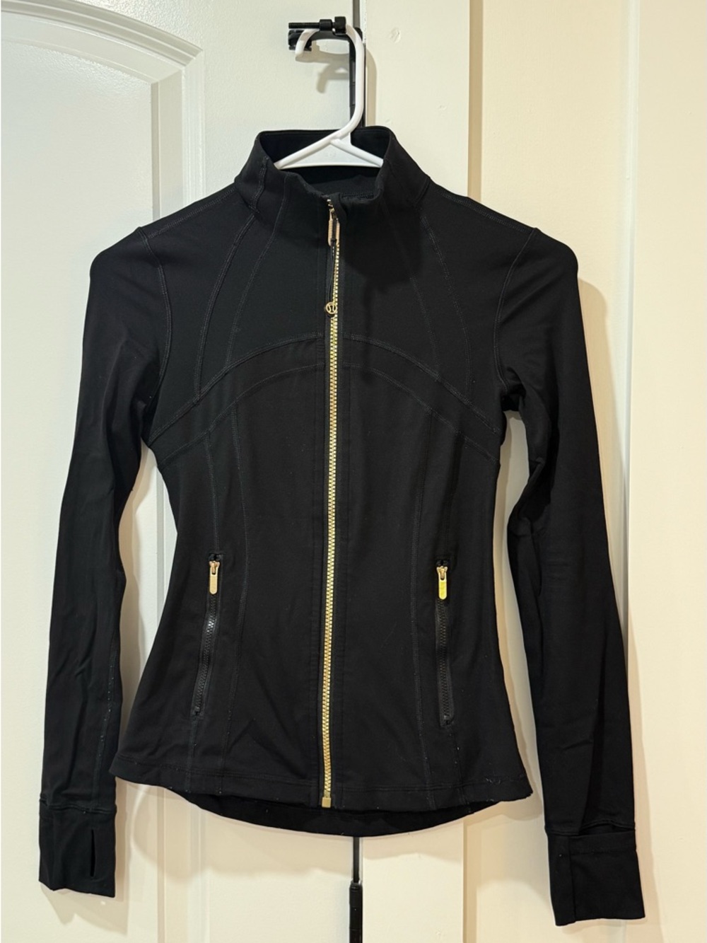 Lululemon golden zipper black define jacket
